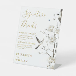 Expositor En L Elegante Boda chino de bebidas selectas Gold