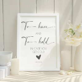 Expositor En L Elegante Boda de caligrafía para tener y mantener