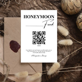 Expositor En L Elegante Boda de código QR del Fondo Moderno de Lu