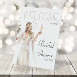 Expositor En L Elegante Boda Novia Gown Bridal Shower Bienvenida