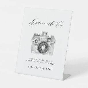 Expositor En L Elegante Captura Simple La Etiqueta Boda De Amor
