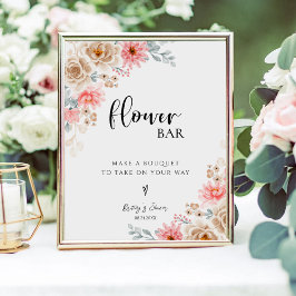 Expositor En L Elegante Construir Tu Bouquet Floral Baby Shower