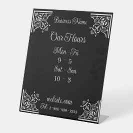 Expositor En L Elegante, elegante y vintage