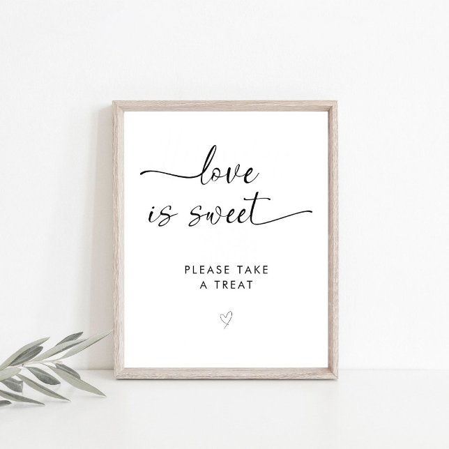 Expositor En L Elegante Firma Script Amor Es Favor Dulce (Subido por el creador)