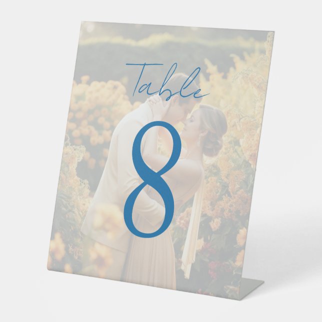 Expositor En L Elegante matrimonio rústico sobrepuesto (Anverso)