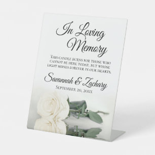 Expositor En L Elegante Monumento a Boda de Memoria Amante de la