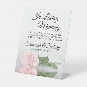 Expositor En L Elegante monumento a Boda de Memoria Amante de Ros