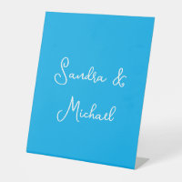 Elegante Personalizado personalizado azul de Azure