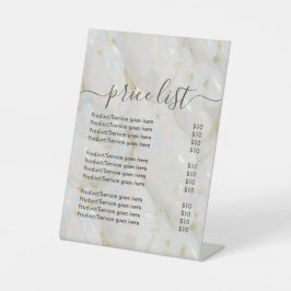 Expositor En L Elegante Piedra Óptica Única