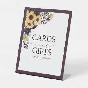 Expositor En L Elegante Pluma Púrpura