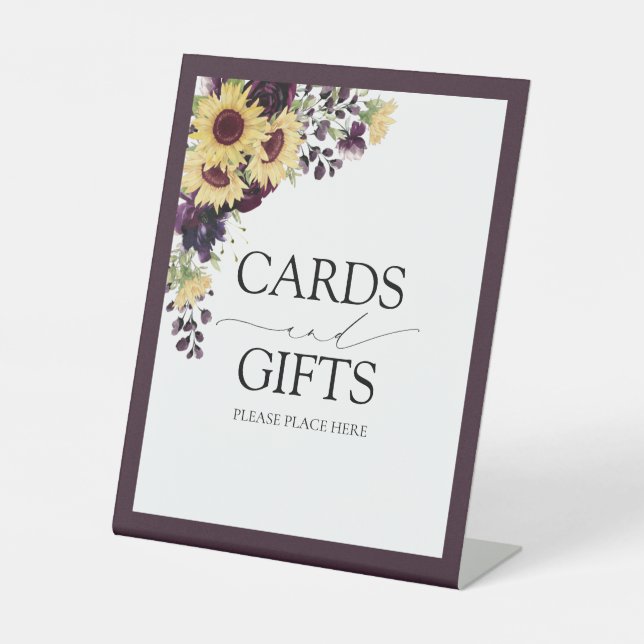 Expositor En L Elegante Pluma Púrpura (Anverso)