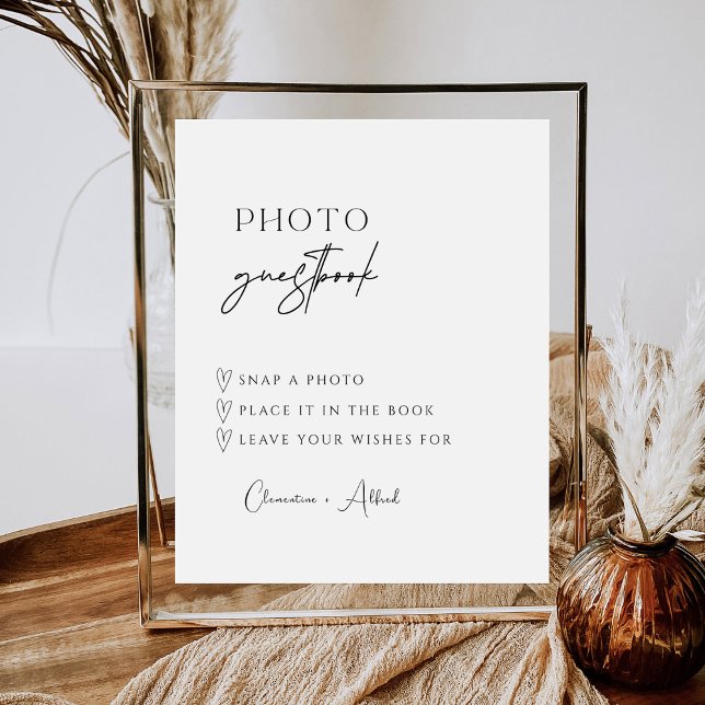 Expositor En L Elegante Rótulo Boda de escritura moderna foto de  (Subido por el creador)
