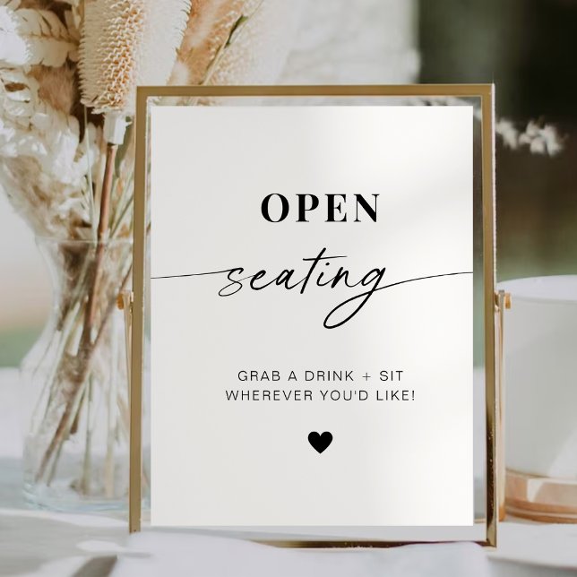 Expositor En L Elegante Rótulo Rústico Abierto, Encuentre Su Asie (Subido por el creador)