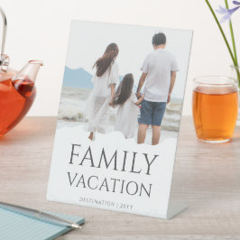 Expositor En L Elegante vacaciones familiares | Foto de viaje fam