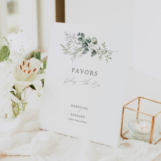 Expositor En L Elegantes favores de bodas botánicas (Subido por el creador)