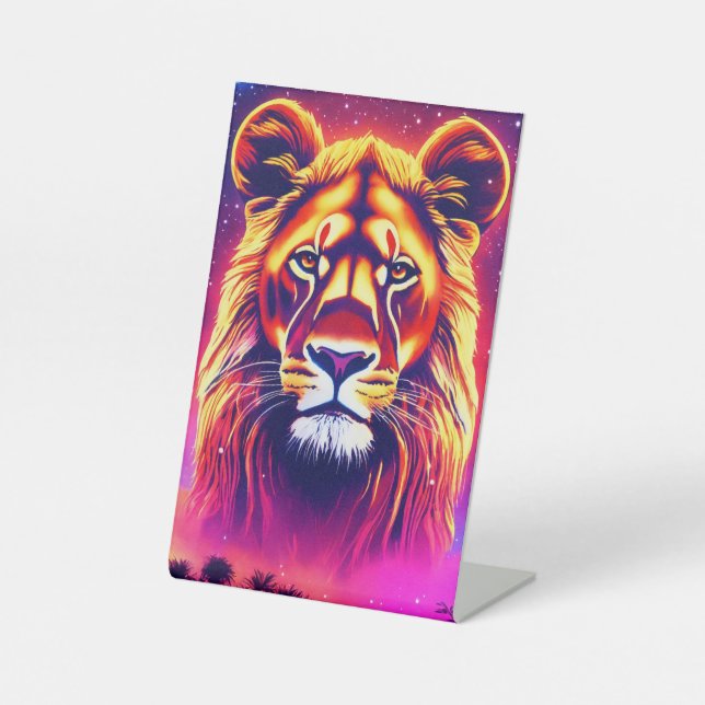 Expositor En L Eleva tu estilo, párate en el Rótulo Pedestal (Anverso)