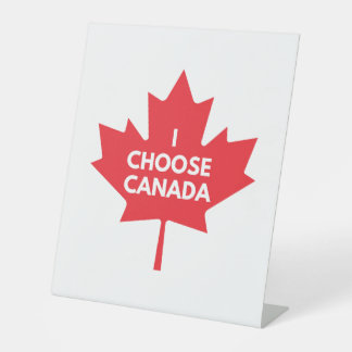 Expositor En L Elijo la bolsa de regalo de Canadá