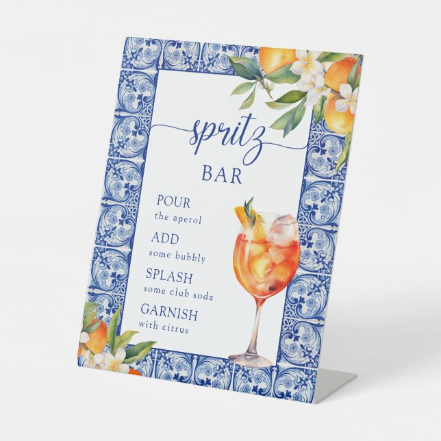 Expositor En L Ella Encontró Su Barra de Spritz Principal (Anverso)