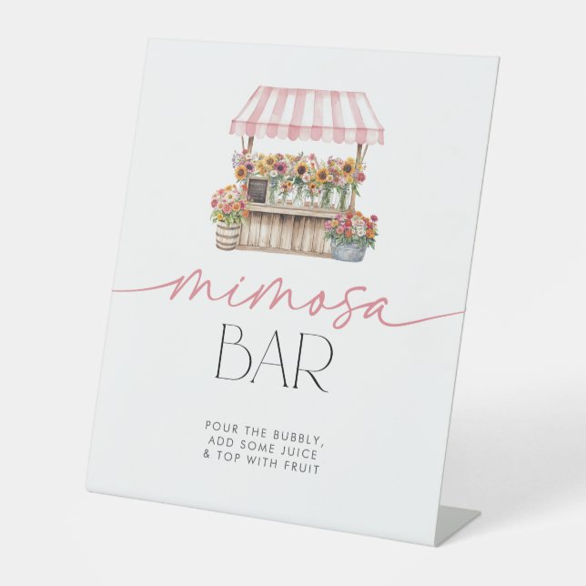 Expositor En L Ella está fuera del Market Mimosa Bar (Anverso)