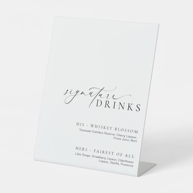 Expositor En L Ellesmere Modern Minimal Signature Bebe (Anverso)