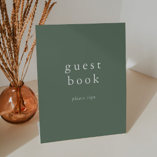 Expositor En L EMELIA Rótulo de libros de Boda simple y sabio mod