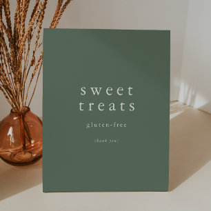 Expositor En L EMELIA Sage Green Forest Trajes Dulces
