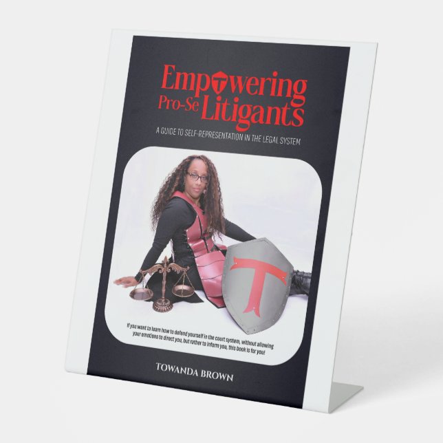 Expositor En L Empowering Pro-Se Litigants Banner (Anverso)