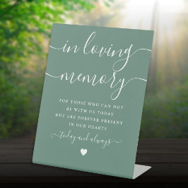 Expositor En L En Memoria Enamorada Boda Verde Eucalipto