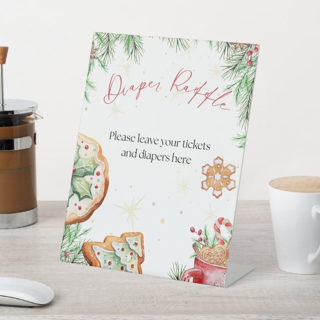 Expositor En L Encantador Diaper de Vacaciones Raffle (In Situ)