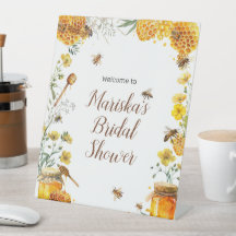 Encontró su ducha de miel de novia