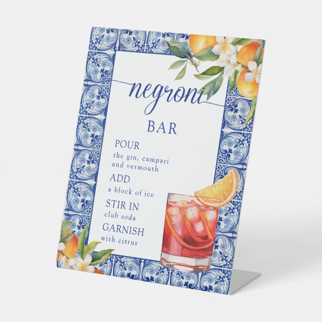 Expositor En L Encontró Su Principal Bar Negroni (Anverso)