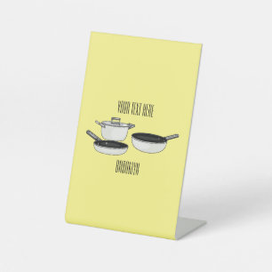 Expositor En L Equipo de cocina ilustracion personalizado