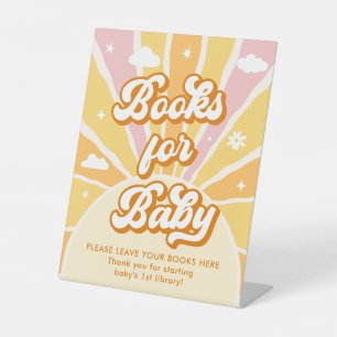 Expositor En L Eres mi libro de Baby Shower Sunshine para bebé