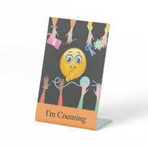 Es gracioso que cuente Rótulo para crochet o punte