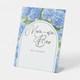 Expositor En L Es un Boy Hydrangea Mom-osa Bar Baby Shower