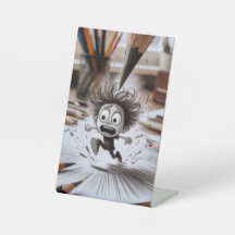 Esbozo vuelve a la vida - Dibujo de ansiedad creat