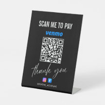 ESCALA DE CÓDIGO QR DE VENMO PARA PAGAR GRACIAS NE
