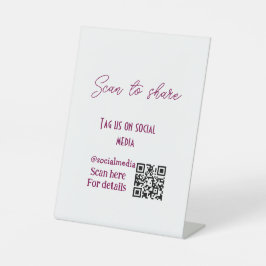 Expositor En L Escanear para compartirnos etiquetas en medios soc