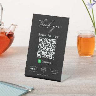 Expositor En L Escáner de logotipo de código QR de la aplicación