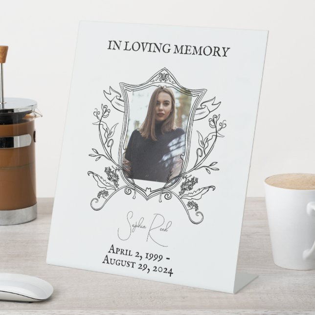 Expositor En L Escudo de la guirnalda funeral barroca (In Situ)