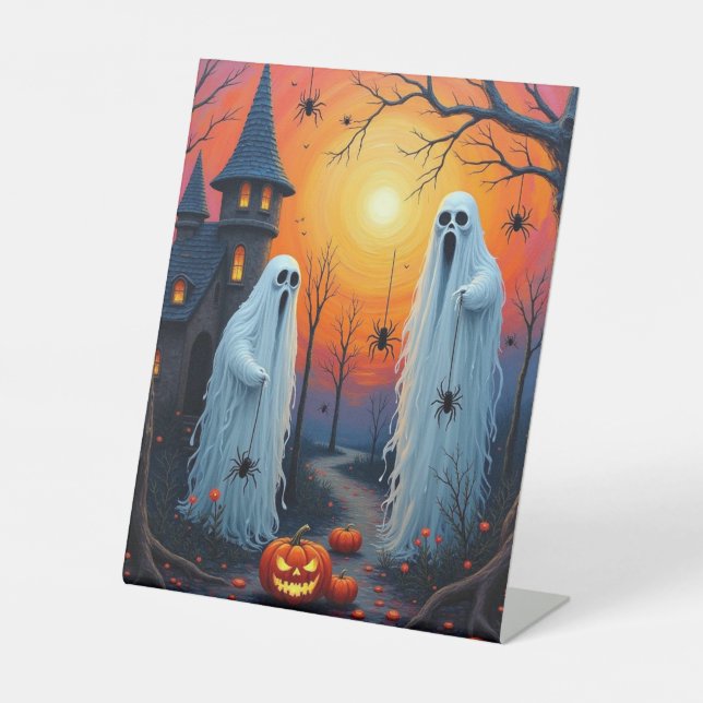 Expositor En L espectáculo de Halloween espeluznante (Anverso)