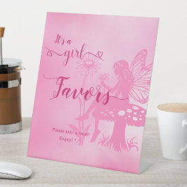 Expositor En L Espuma de hadas y Baby Shower favoritas de las flo