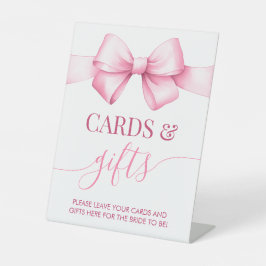 Expositor En L Está atando a la novia de la cinta rosa Knot