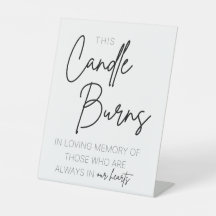 Esta vela quema el Rótulo peatonal