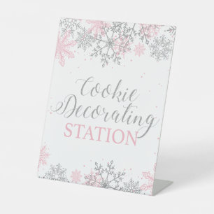 Expositor En L Estación de decoración de invierno de Onederland C
