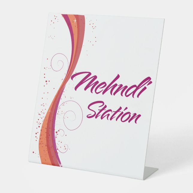 Expositor En L estación de mehndi (Anverso)