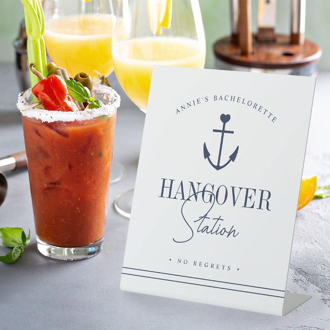 Expositor En L Estación de resaca personalizada de la fiesta de l (Subido por el creador)