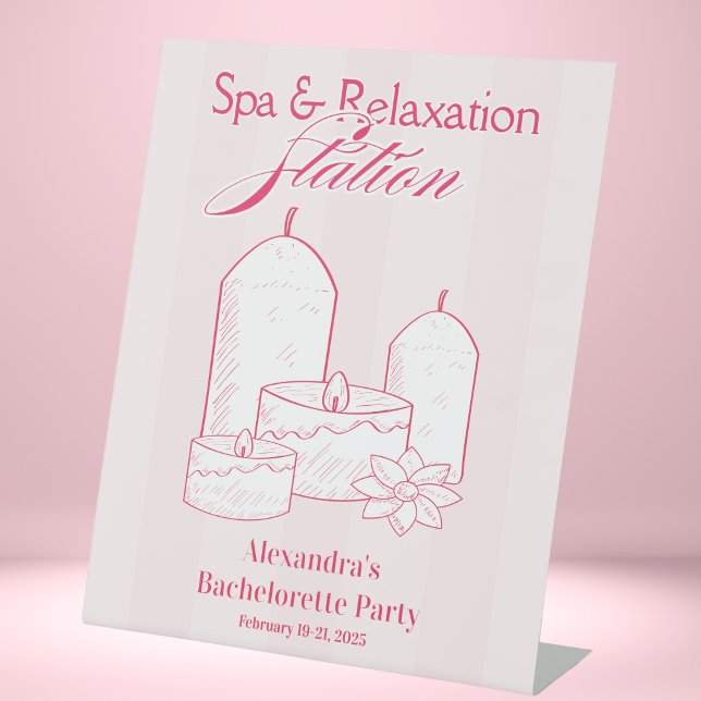 Expositor En L Estación de Spa chicas Gone Mild Bachelorette (Subido por el creador)