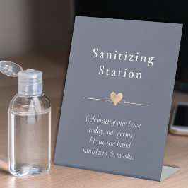 Expositor En L Estación mínima de Boda de anidación del corazón M
