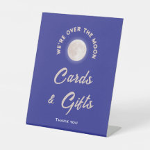 Estamos sobre el Rótulo de tarjetas Baby Shower y 